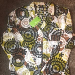 NWT. Vera Bradley PJ Top. Size Small